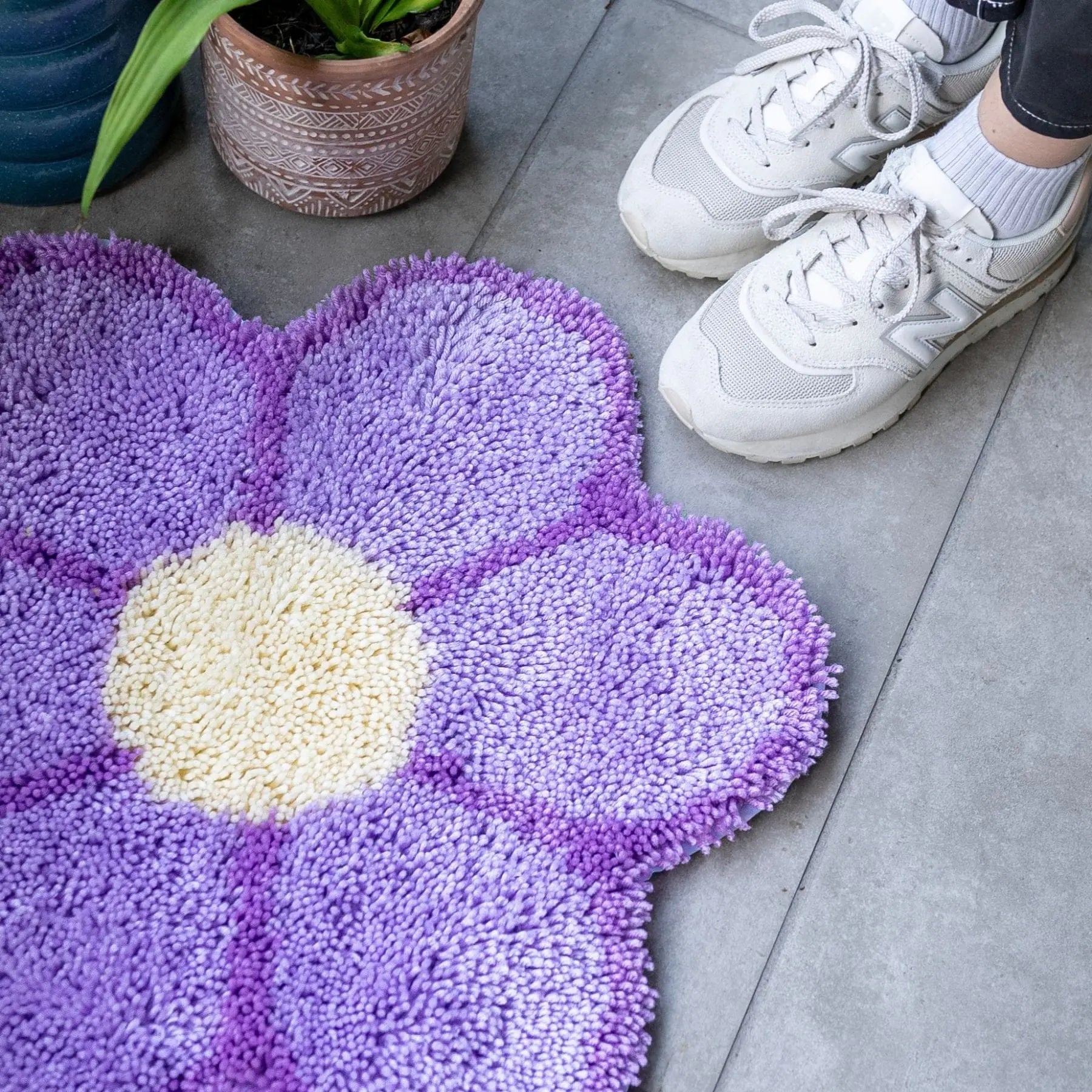 Craft Club Co BLOOM - PURPLE Rug Making Kit