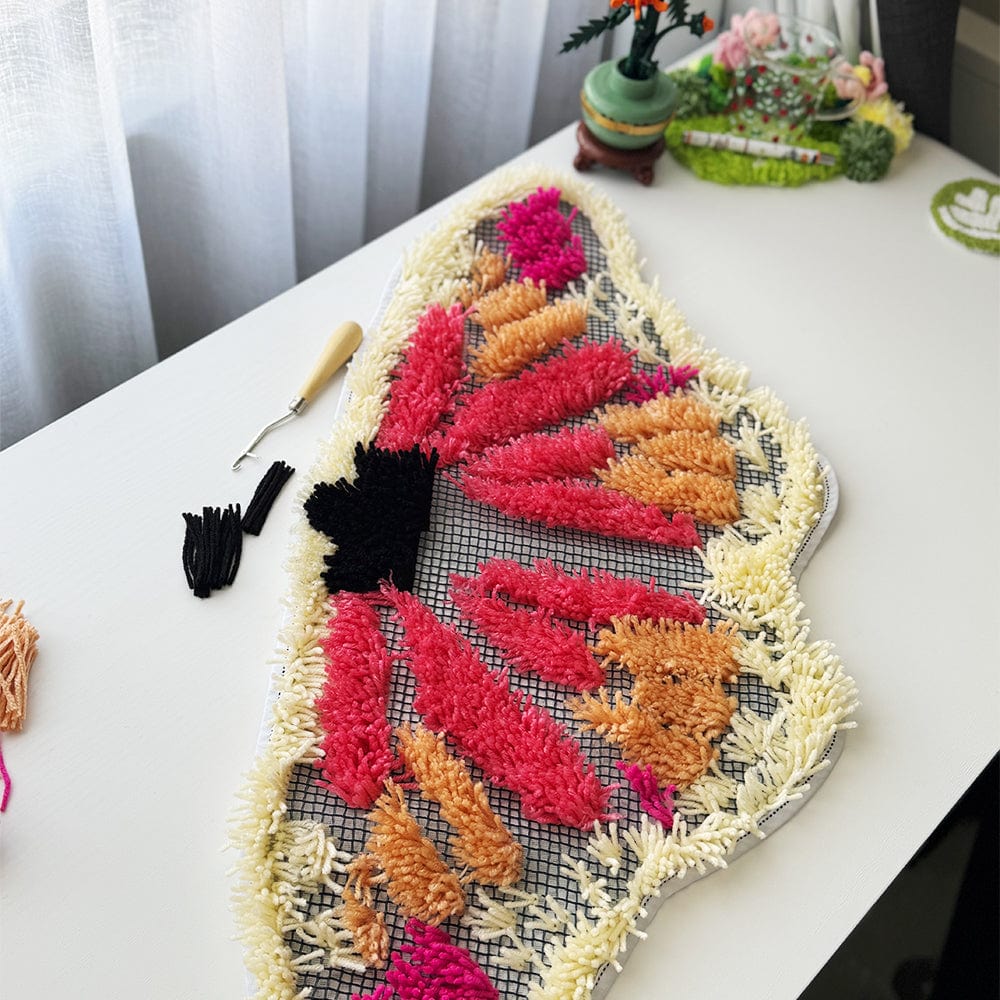 Craft Club Co BLUSH | Butterfly Rug Making Kit