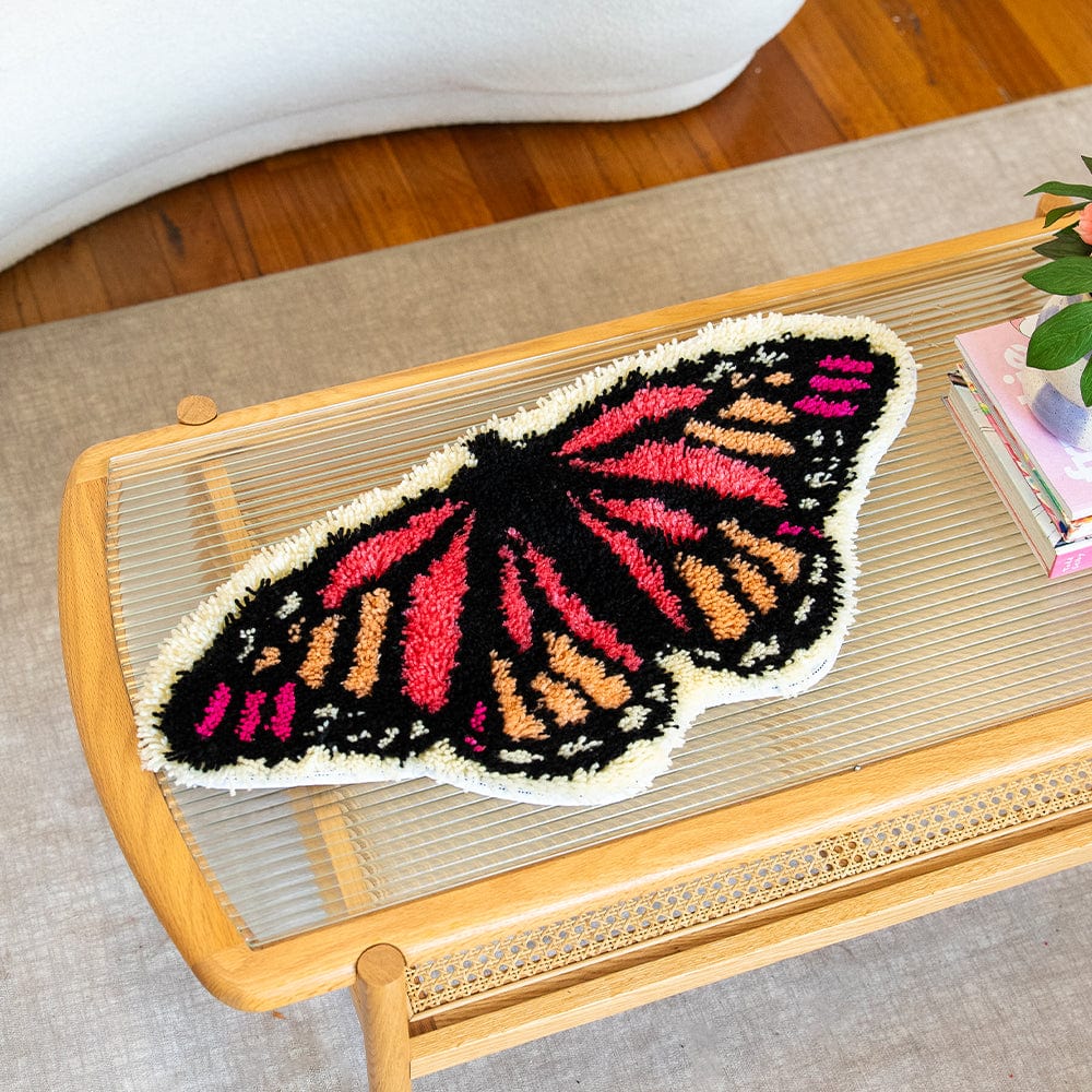 Craft Club Co BLUSH | Butterfly Rug Making Kit