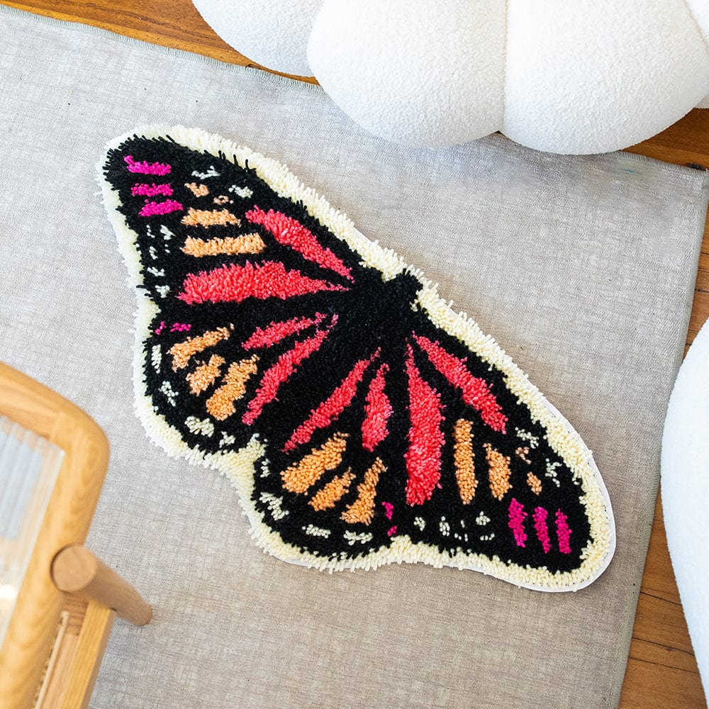 Craft Club Co BLUSH | Butterfly Rug Making Kit
