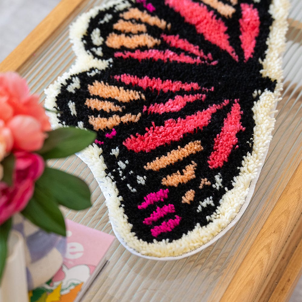 Craft Club Co BLUSH | Butterfly Rug Making Kit