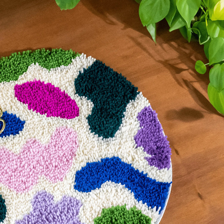 Craft Club Co BOTANIC - GREENS Rug Making Kit