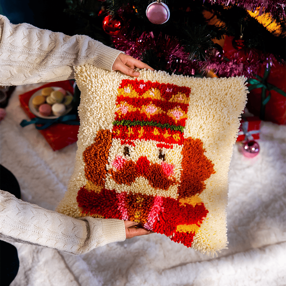 Craft Club Co CHEERY NUTCRACKER - Christmas Cushion Kit