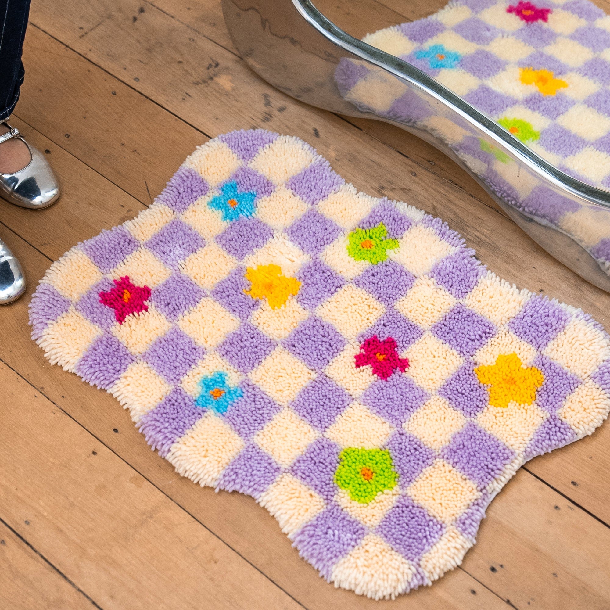 Craft Club Co Floor Rug CHECK ME OUT - Rug Making Kit