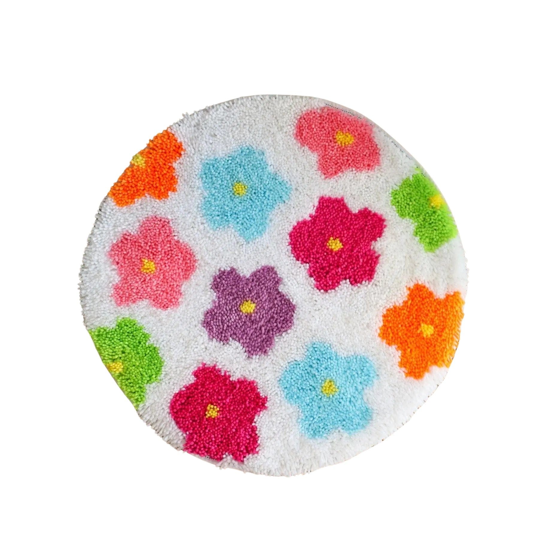 Craft Club Co FLOWER BOMB - RAINBOW Rug Making Kit