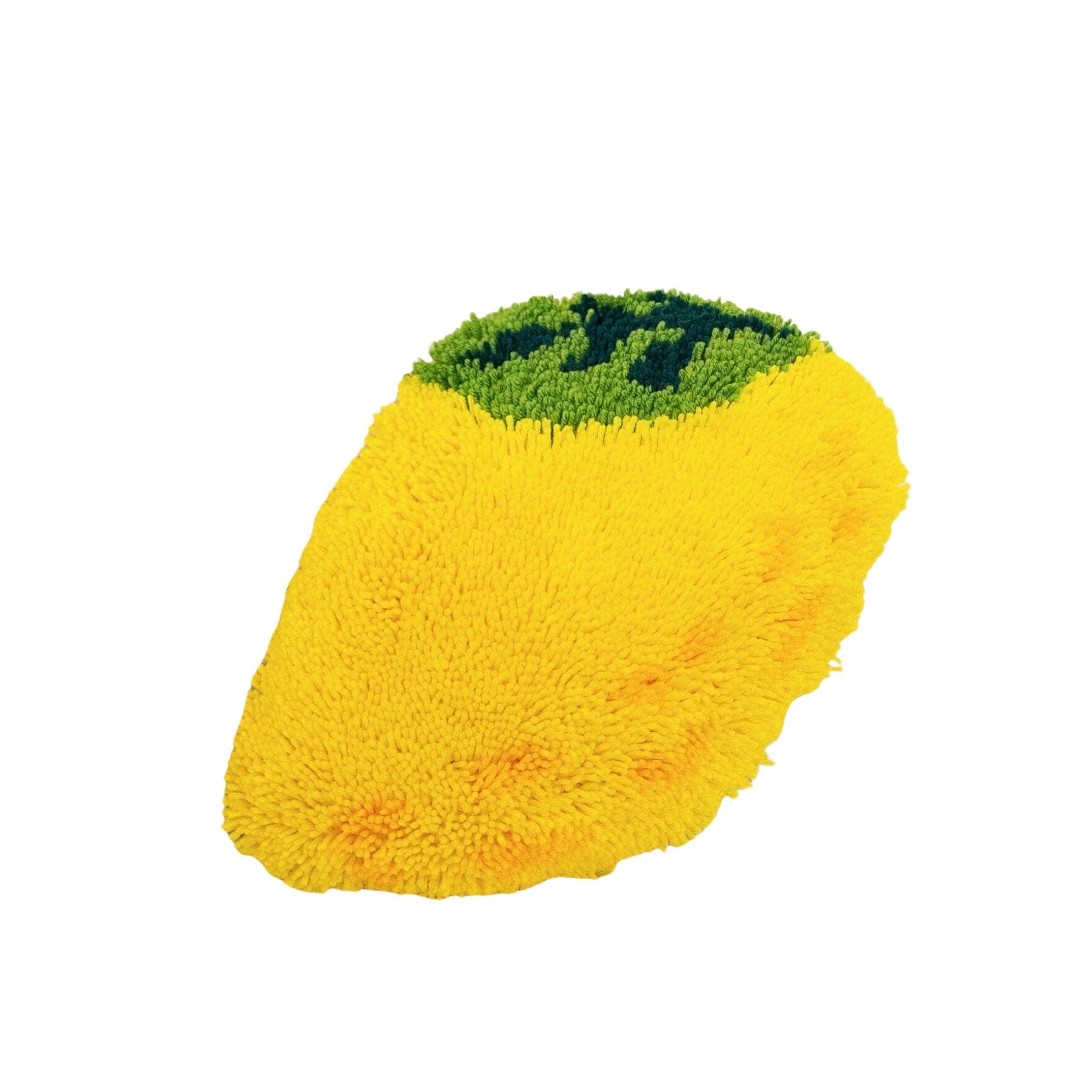 Craft Club Co LEMON Latch Hook Fruit Cushion Kit