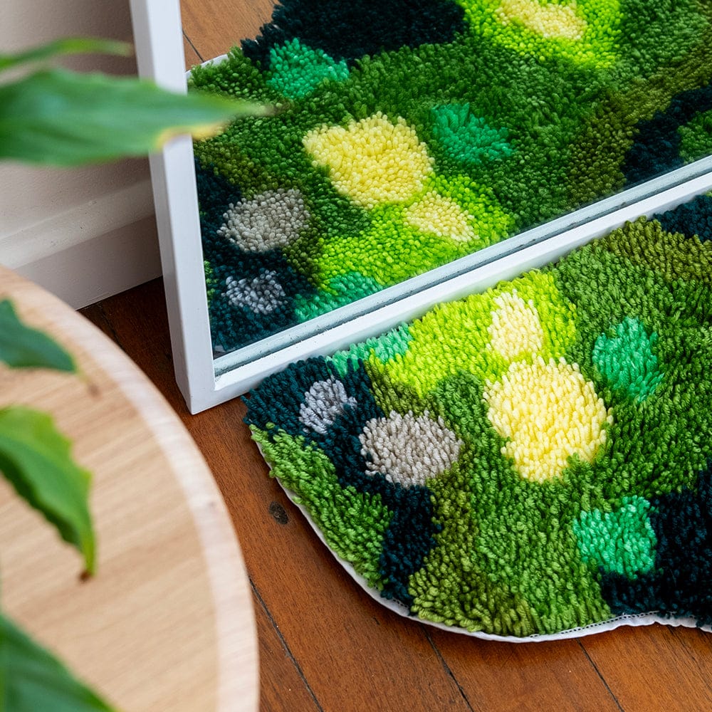 Craft Club Co MOSSY CAVERN - XL Mirror Rug Making Kit