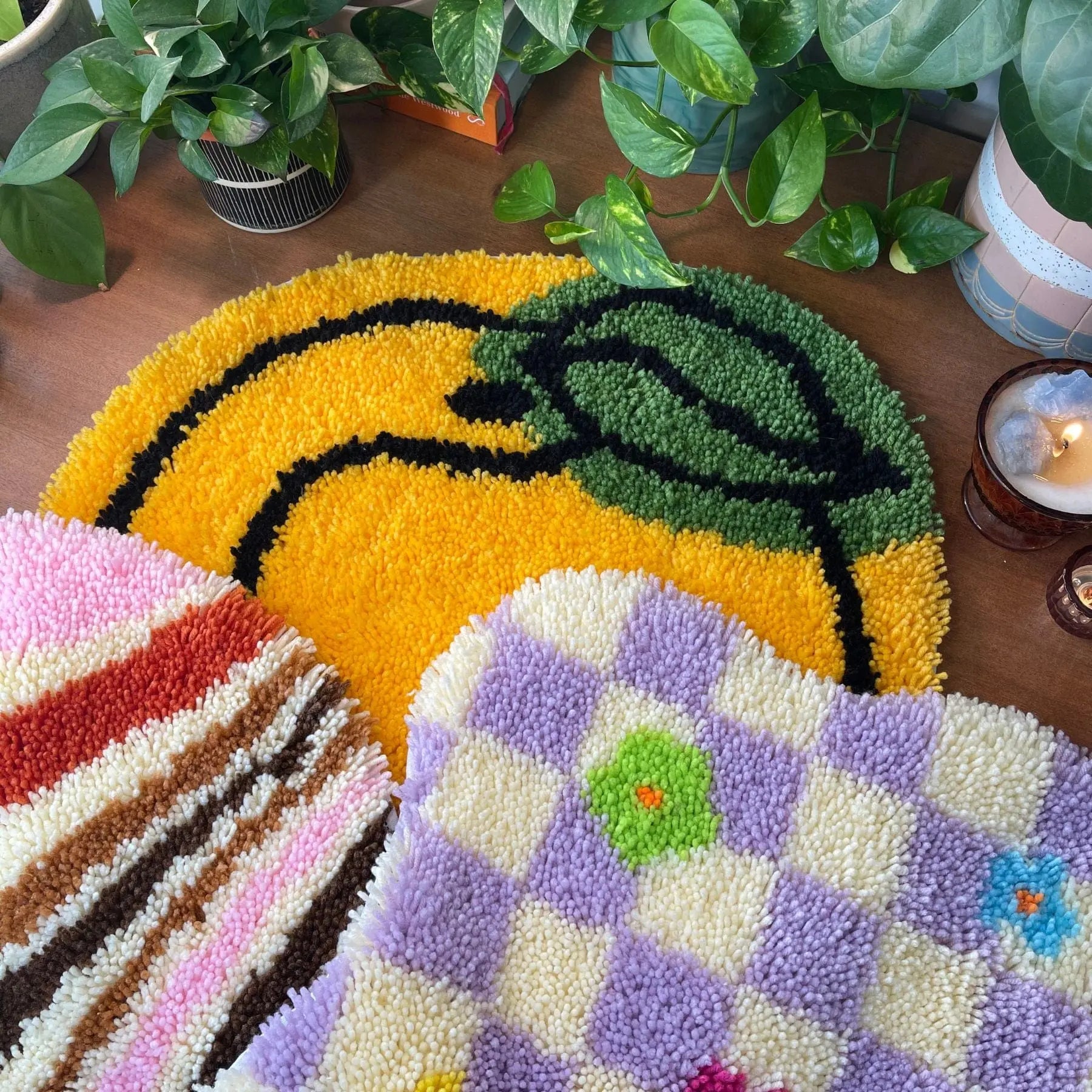 Craft Club Co PEACHY Rug Making Kit