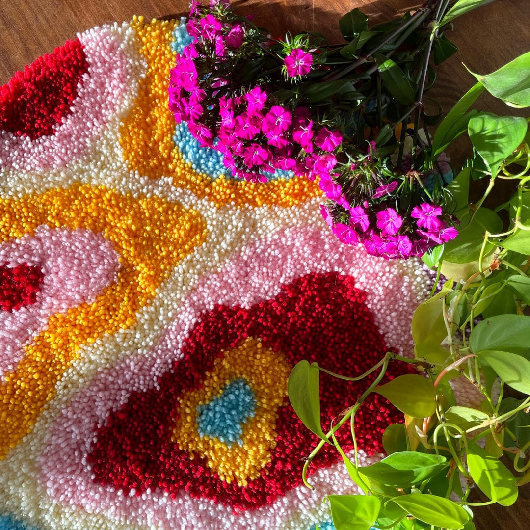 Craft Club Co PSYCHEDELIA - Rug Making Kit