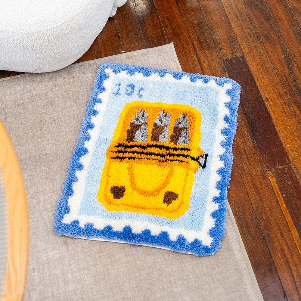 Craft Club Co Sardine Stamps - XL Latch Hook Rug Kit