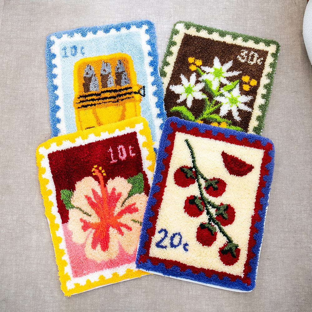 Craft Club Co Sardine Stamps - XL Latch Hook Rug Kit