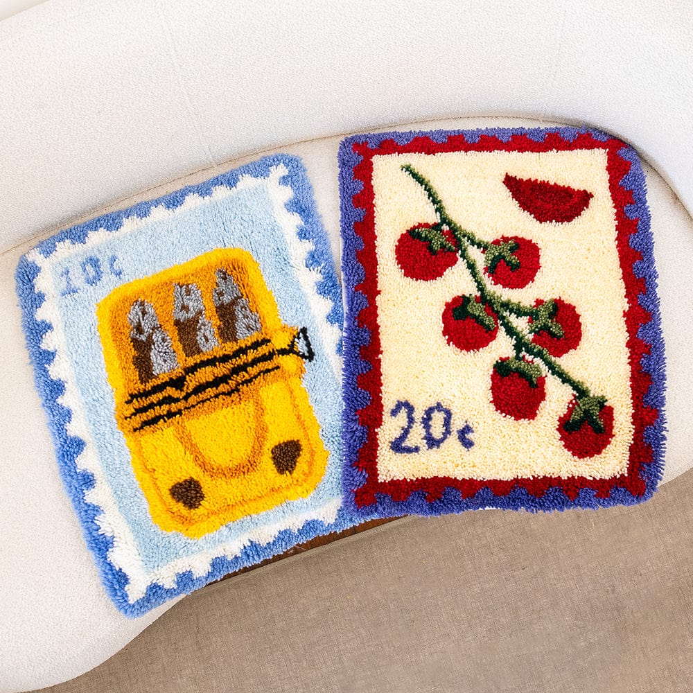 Craft Club Co Sardine Stamps - XL Latch Hook Rug Kit