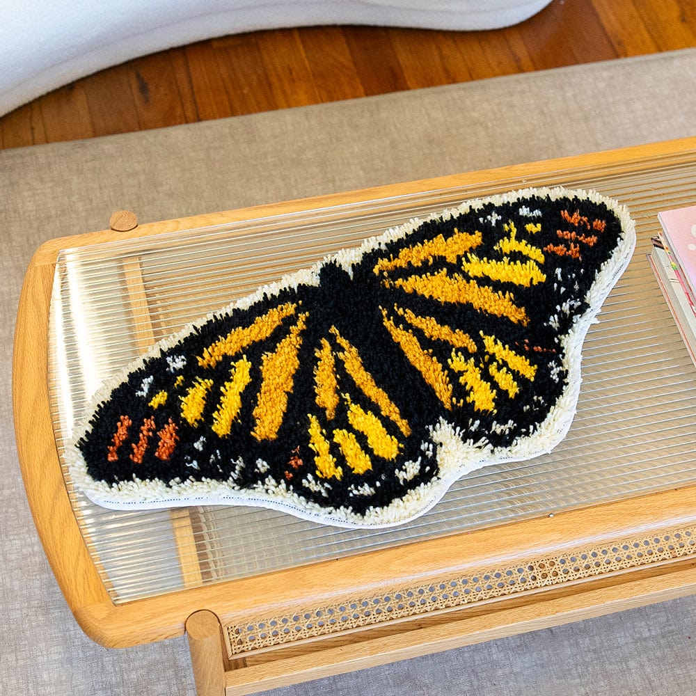 Craft Club Co SUNSET | Butterfly Rug Making Kit