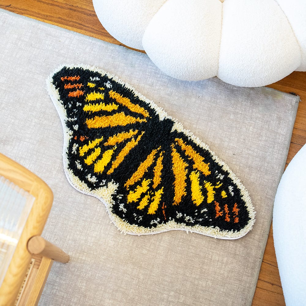 Craft Club Co SUNSET | Butterfly Rug Making Kit