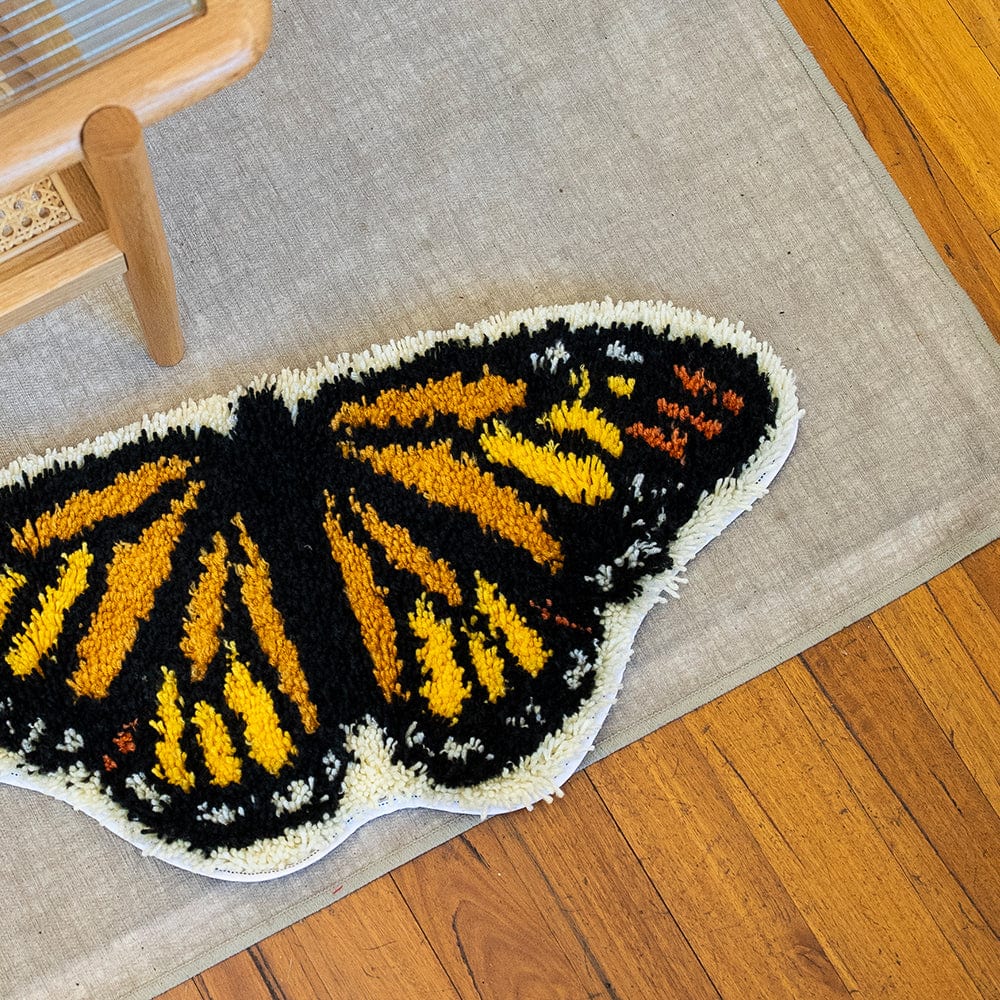 Craft Club Co SUNSET | Butterfly Rug Making Kit