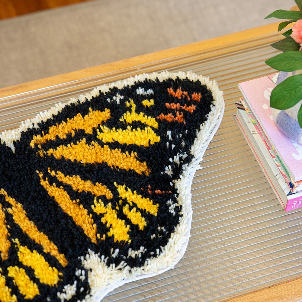 Craft Club Co SUNSET | Butterfly Rug Making Kit