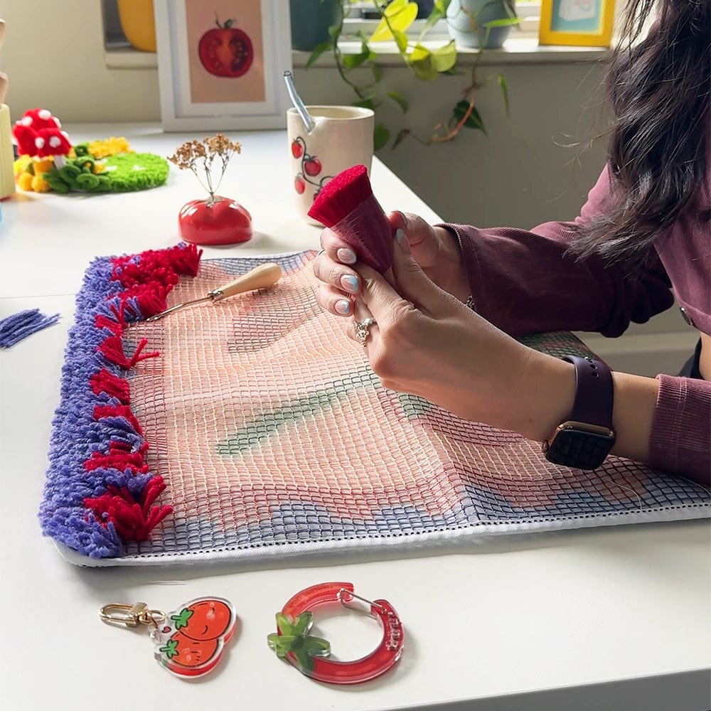 Craft Club Co Tomato Stamps - XL Latch Hook Rug Kit