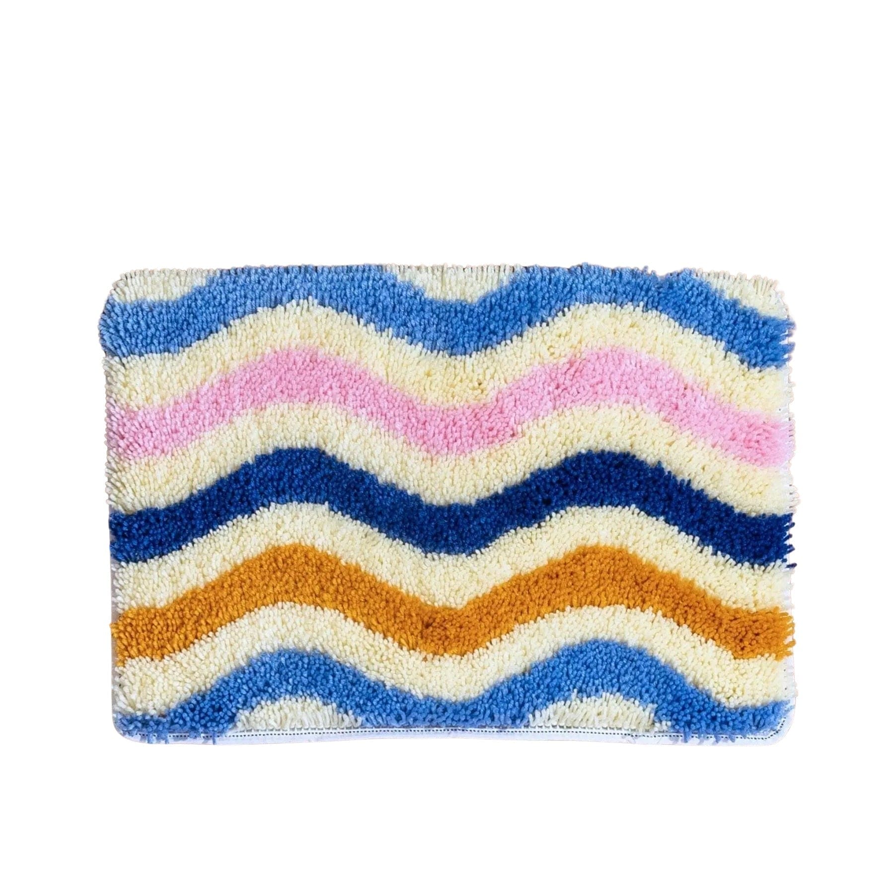Craft Club Co WHIRL & WAVE - BLUES Rug Making Kit