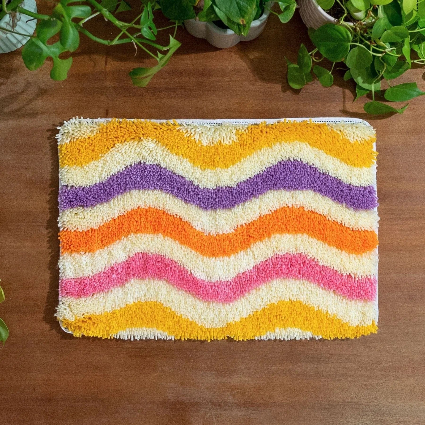 Craft Club Co WHIRL & WAVE - BRIGHTS Rug Making Kit