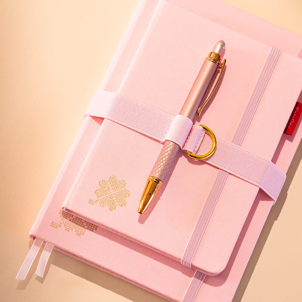 Craft Club Co BLOSSOM PINK HOME BASE - Orbit Journal