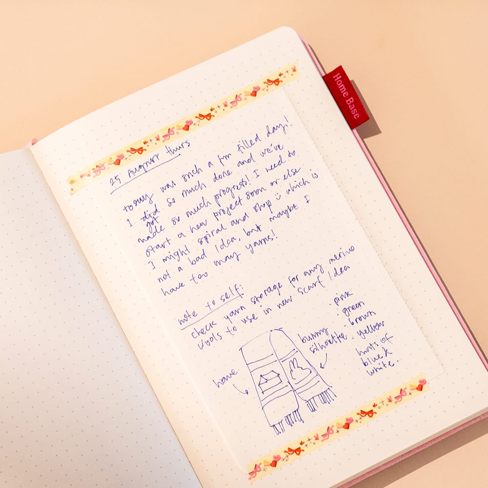 Craft Club Co BLOSSOM PINK HOME BASE - Orbit Journal