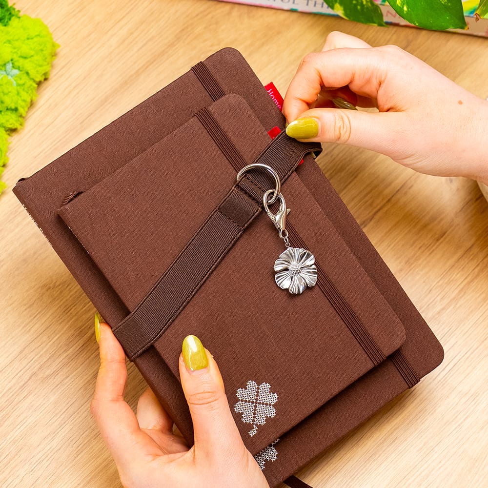 Craft Club Co CHOCOLATE BROWN HOME BASE - Orbit Journal