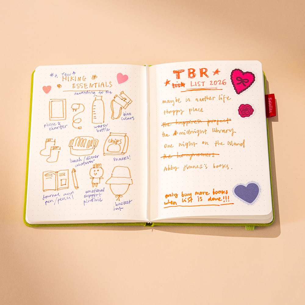 Craft Club Co PERIDOT GREEN SATELLITE - Orbit Journal