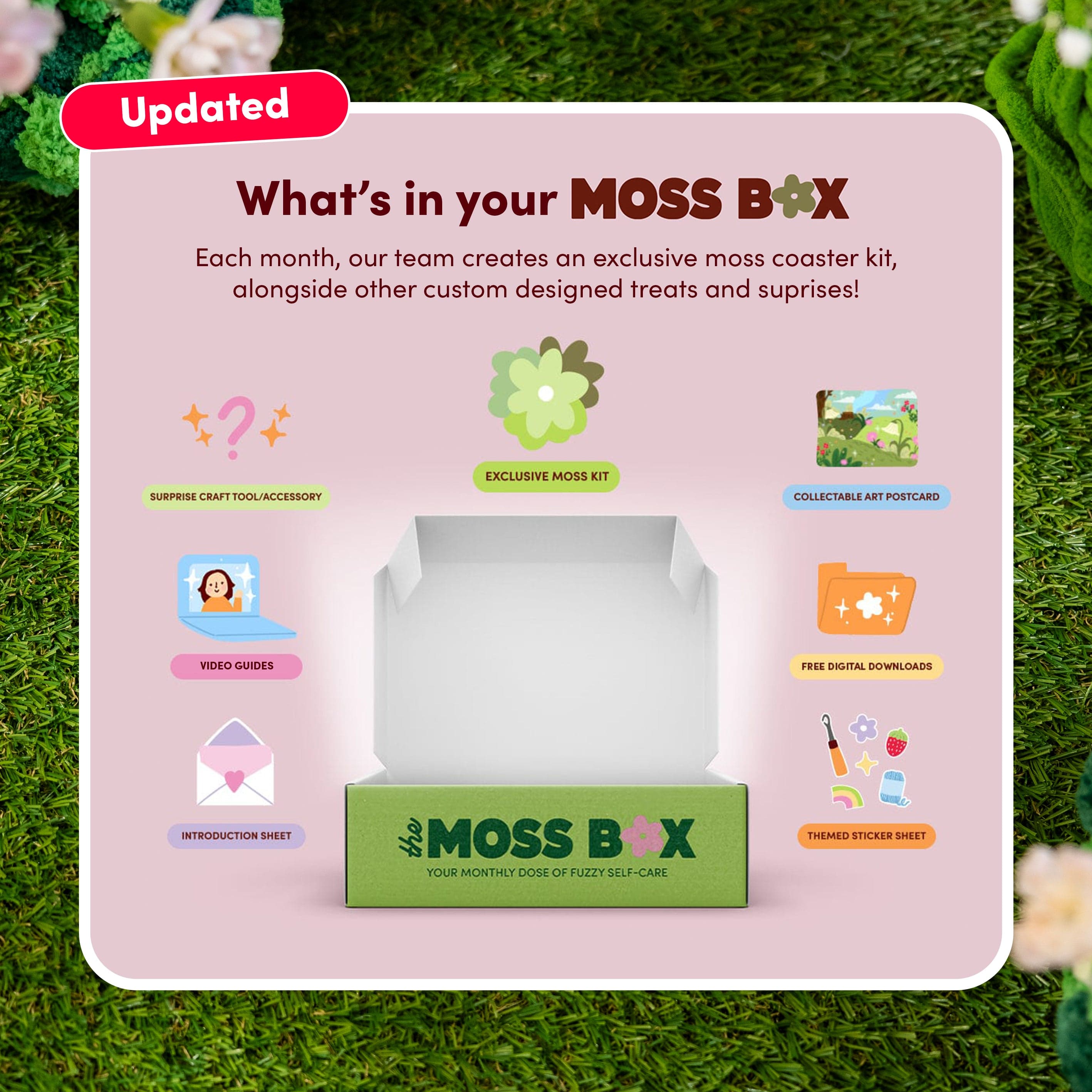 Craft Club Co The Moss Box