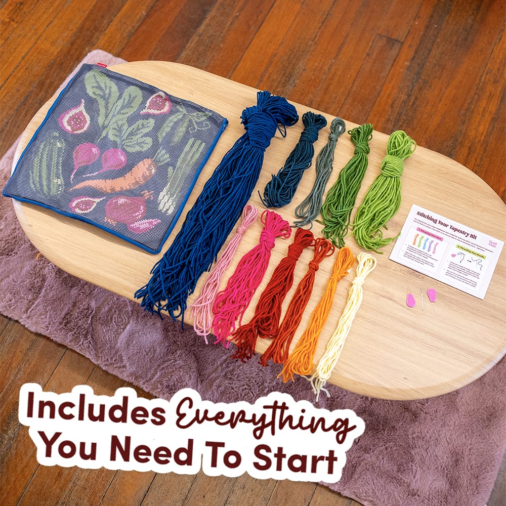 Craft Club Co SUNDAY MARKET - Tapestry Needlepoint Cushion Kit
