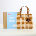 Craft Club Co GINGHAM - CHOCOLATE Woven Tote Bag Kit