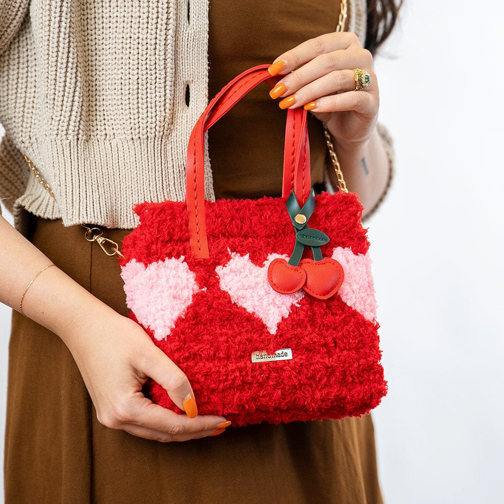 Craft Club Co HEARTBREAKER - RED Woven Tote Bag Kit