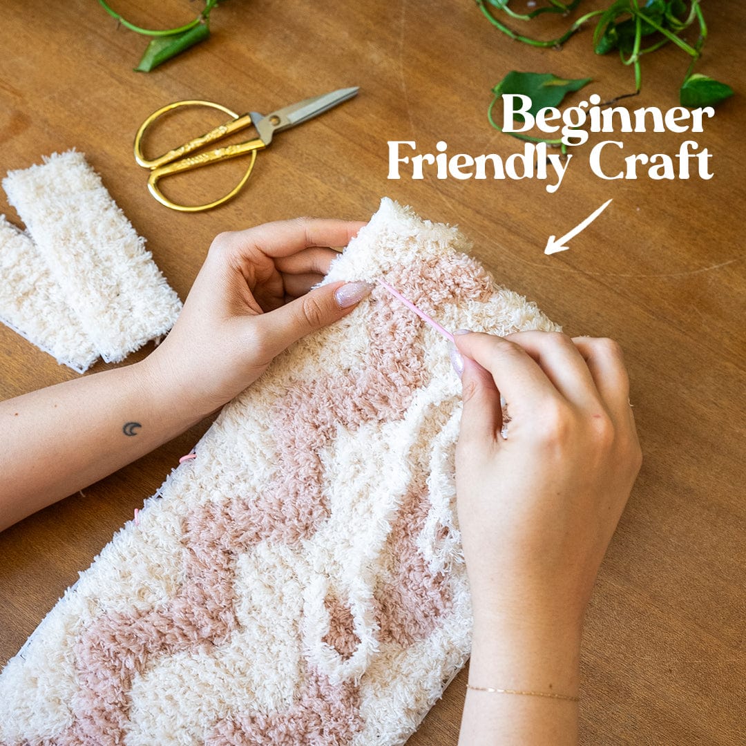 Craft Club Co Tulip | Blue | Woven Handbag DIY Kits