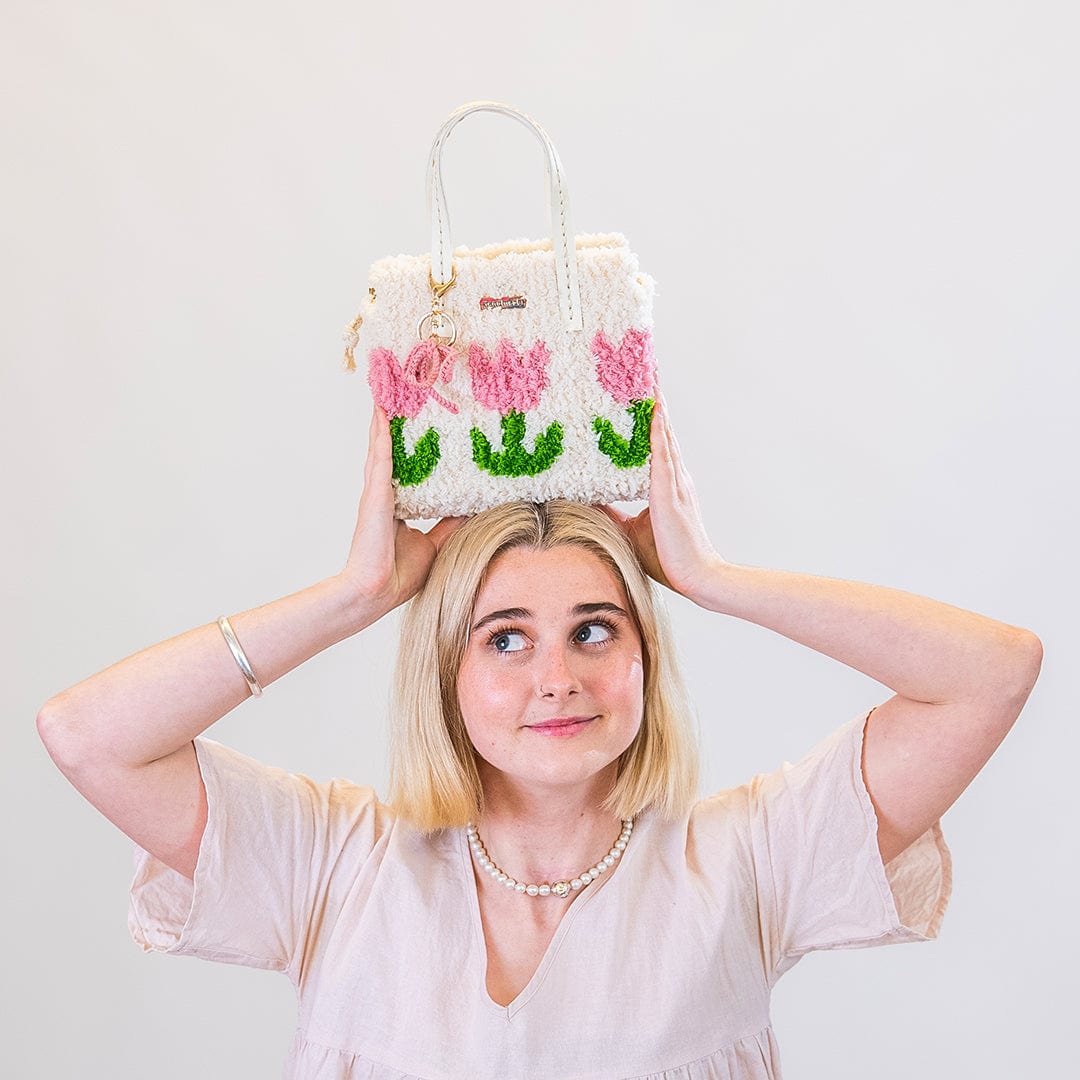 Craft Club Co Tulip | Pastel | Woven Handbag DIY Kits
