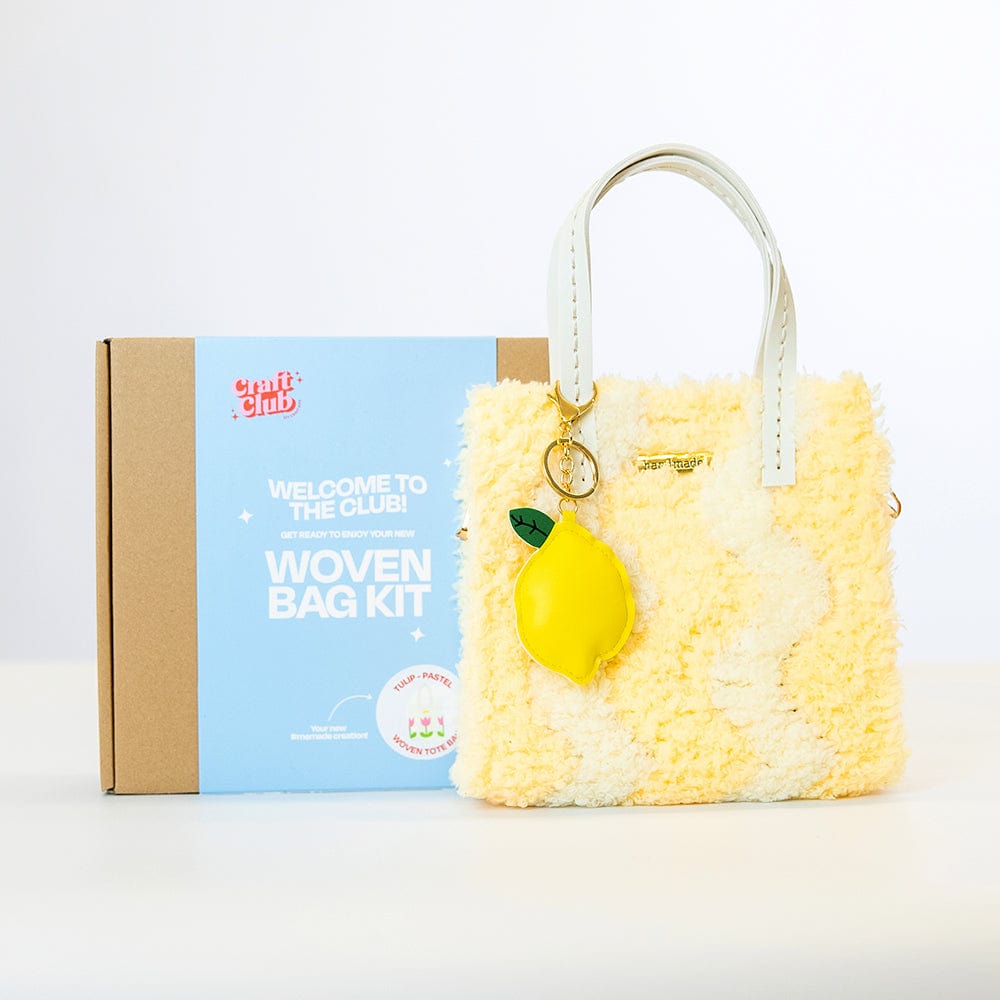 Craft Club Co WAVEY - BUTTER Woven Tote Bag Kit