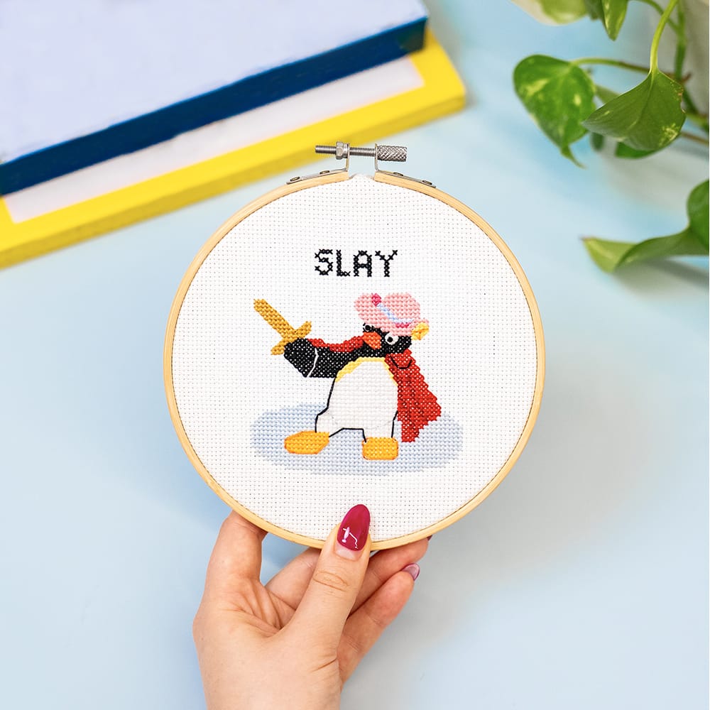 Craft Club CHEEKY PINGU™ - Cross Stitch Trio Kit