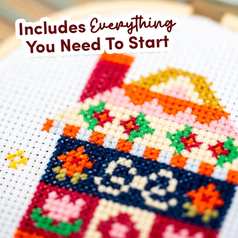 Craft Club COZY COTTAGE MINIS - Cross Stitch Kit