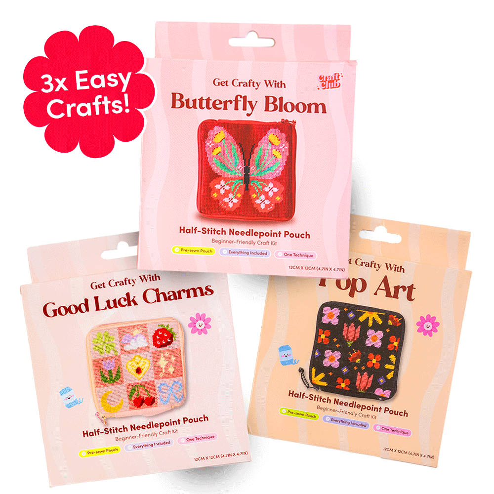 Craft Club Easy Pouch Making Kit Bundle