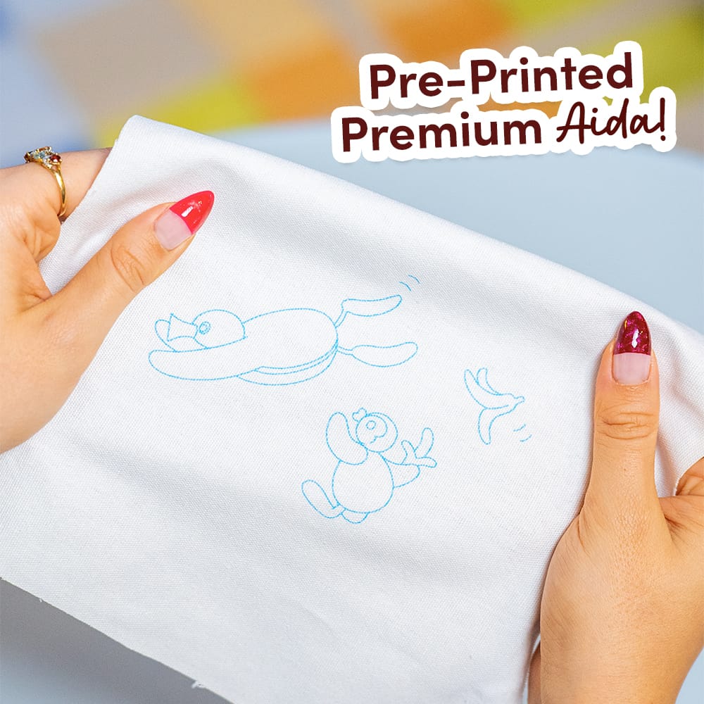 Craft Club FRUITY PINGU™ - Embroidery Kit