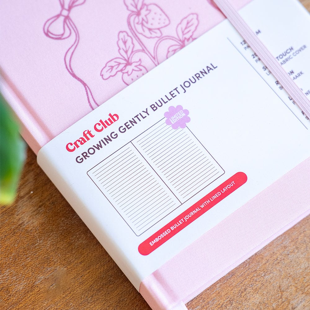 Craft Club GROWING GENTLY - BULLET JOURNAL