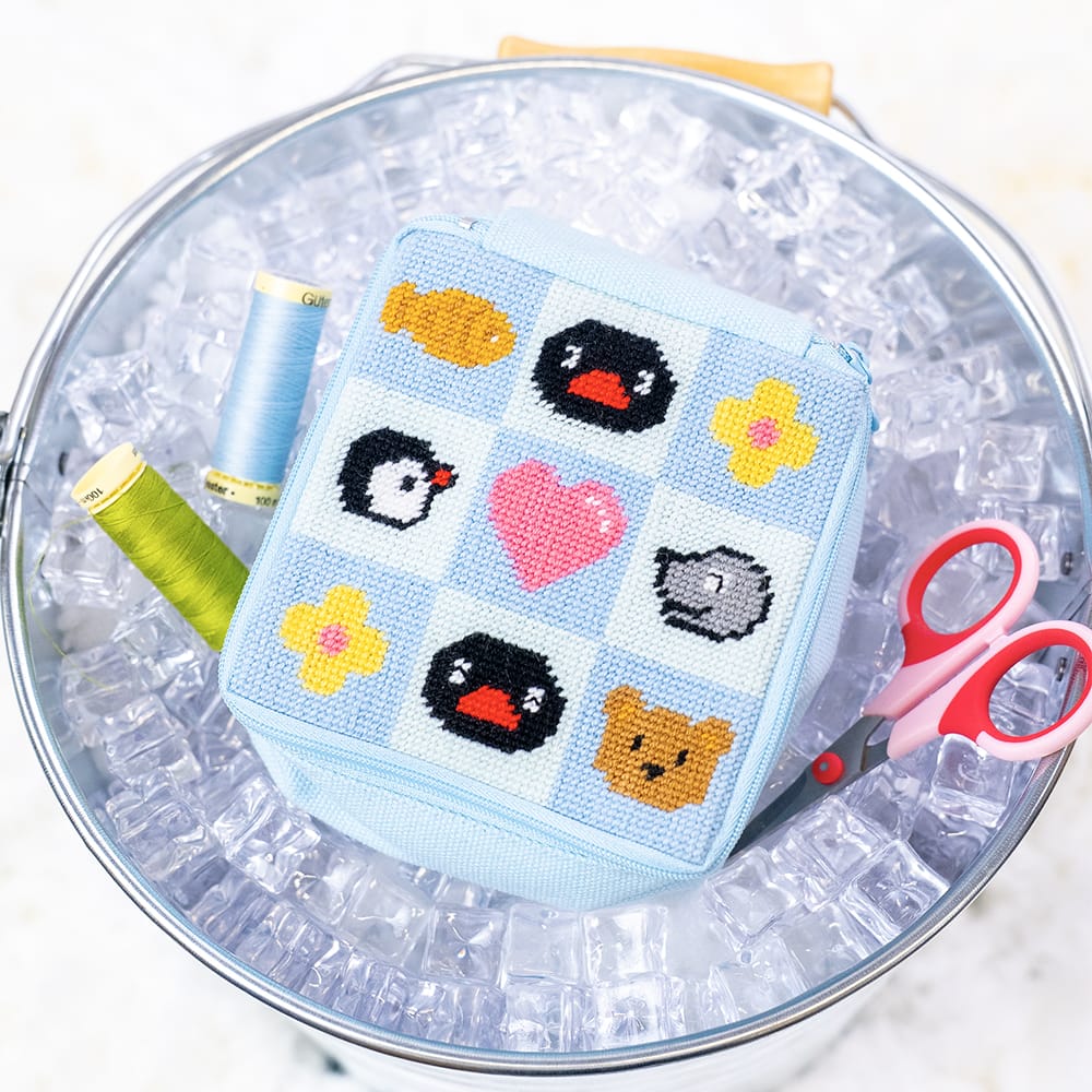 Craft Club PINGU™ & FRIENDS - Needlepoint Pouch Kit