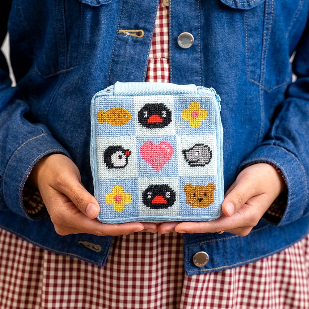Craft Club PINGU™ & FRIENDS - Needlepoint Pouch Kit