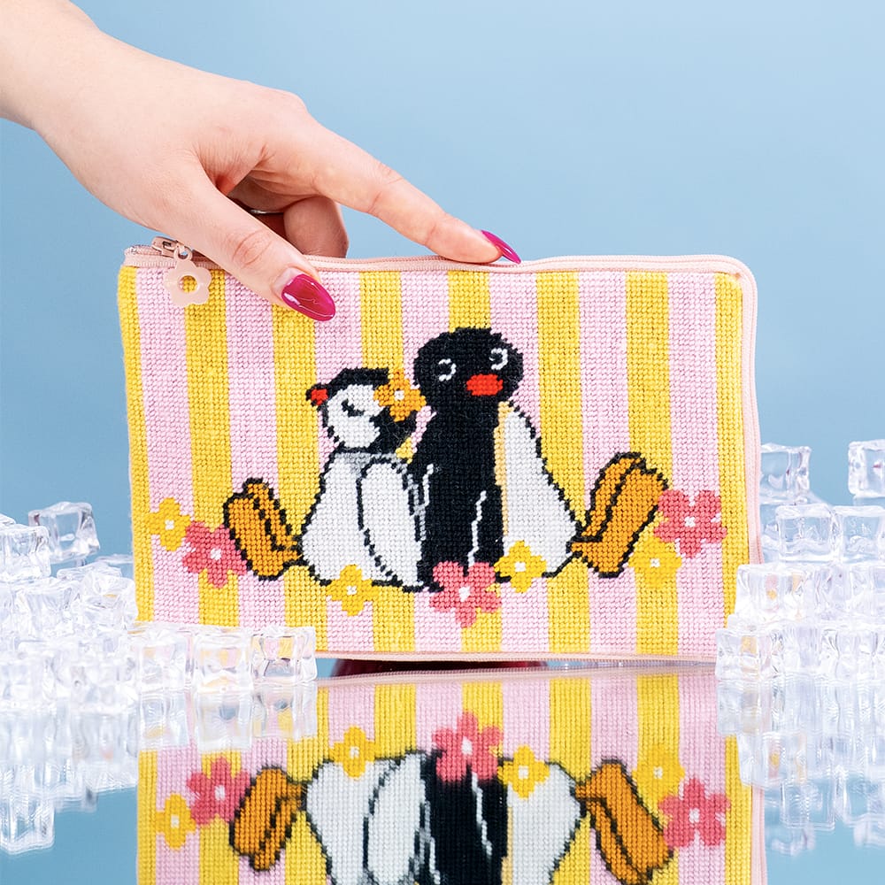 Craft Club PINGU™ & PINGA - Needlepoint Pouch Kit