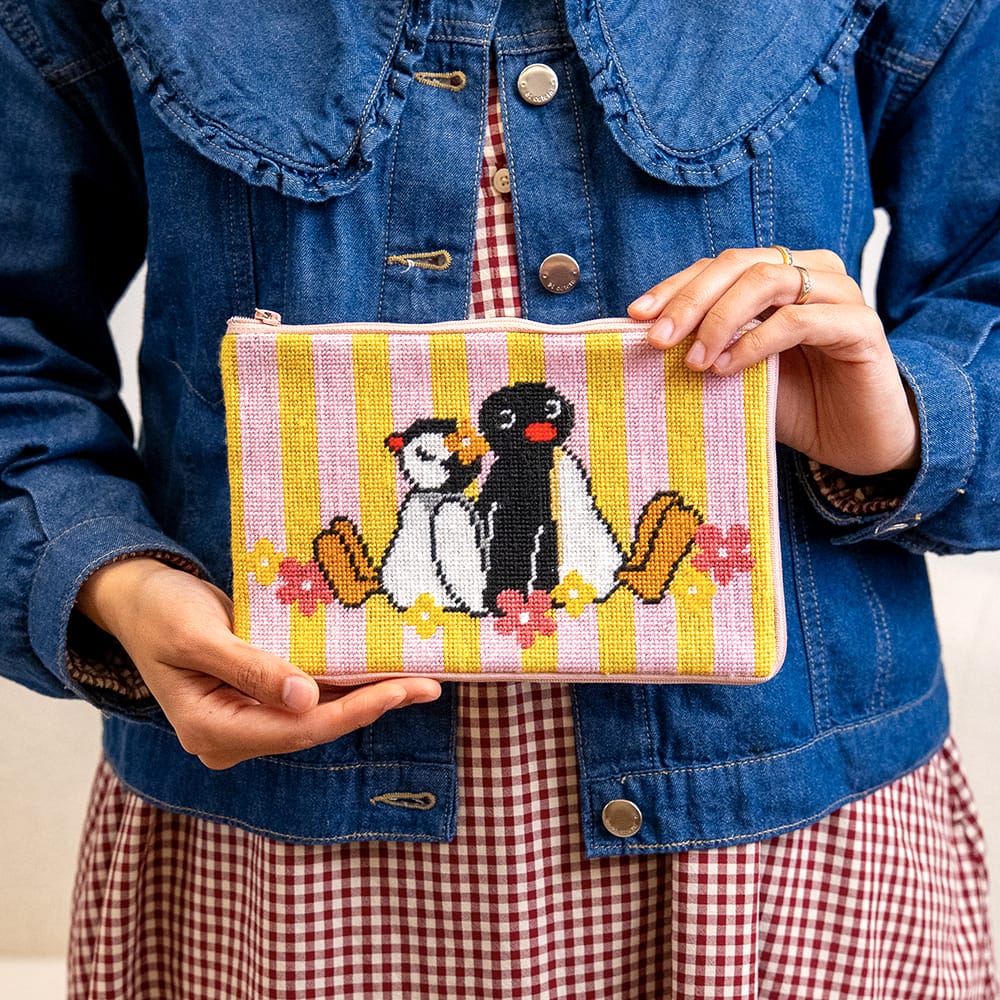Craft Club PINGU™ & PINGA - Needlepoint Pouch Kit