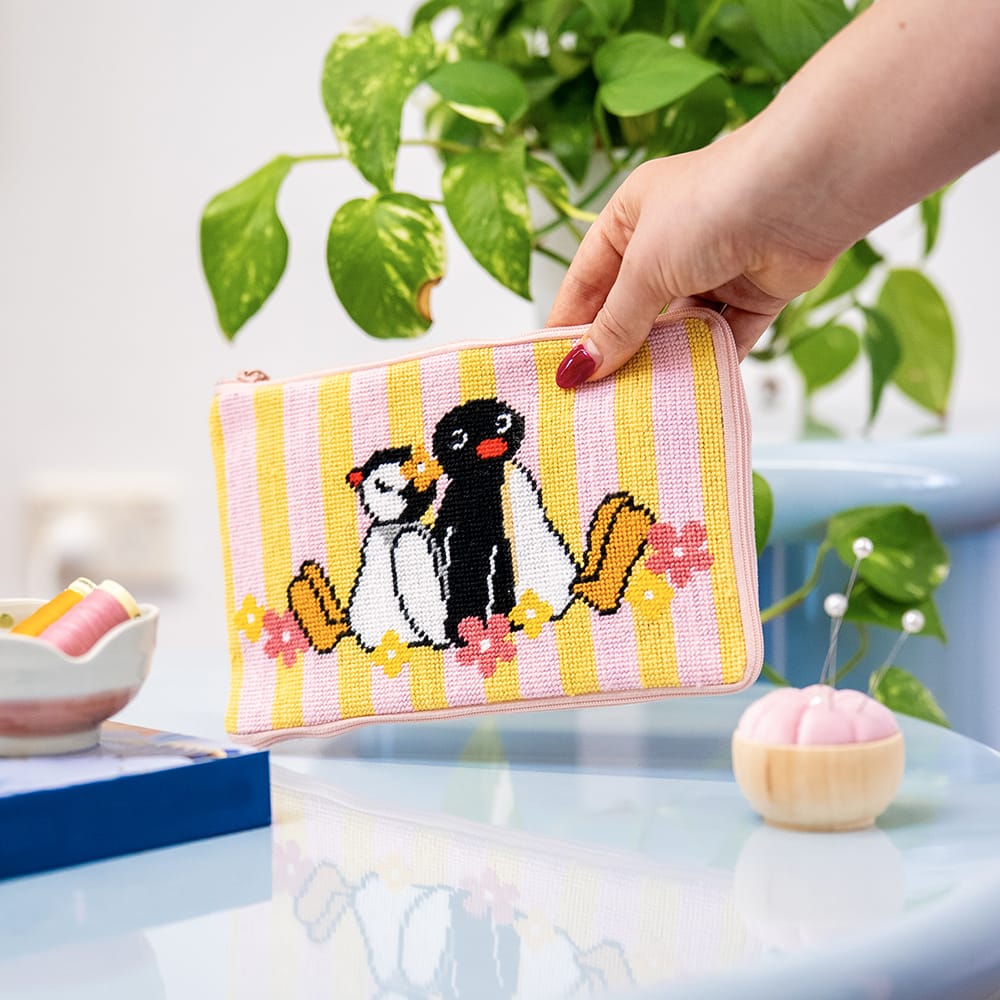 Craft Club PINGU™ & PINGA - Needlepoint Pouch Kit