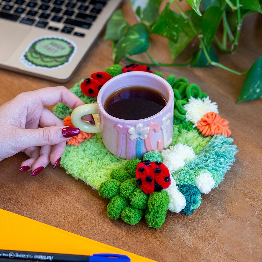 Craft Club GARDEN FRIENDS - Moss Coaster Kit