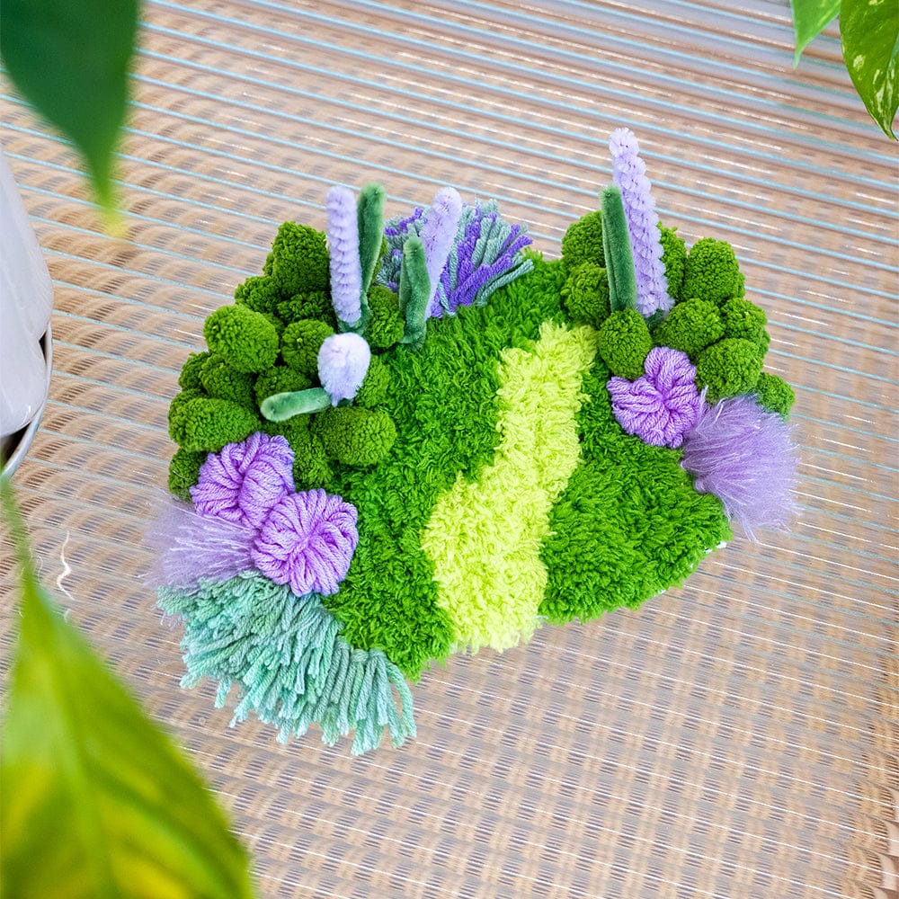 Craft Club LAVENDER FIELD - Moss Coaster Kit