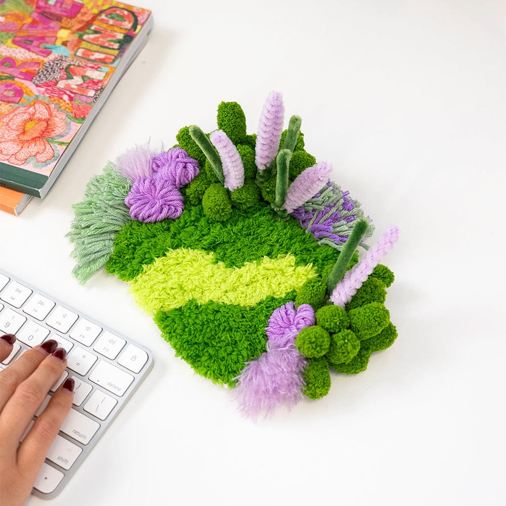 Craft Club LAVENDER FIELD - Moss Coaster Kit