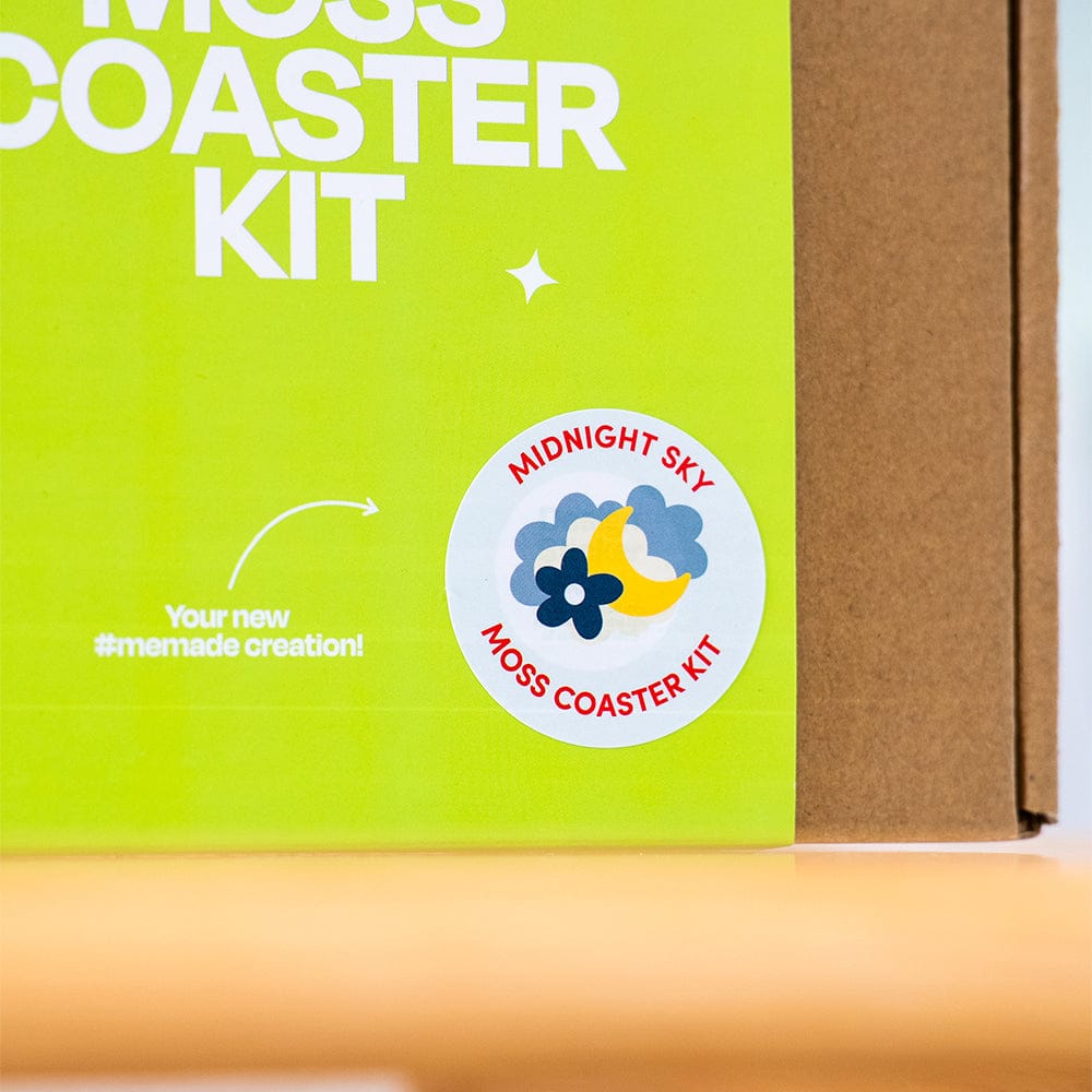 Craft Club MIDNIGHT SKY - Moss Coaster Kit