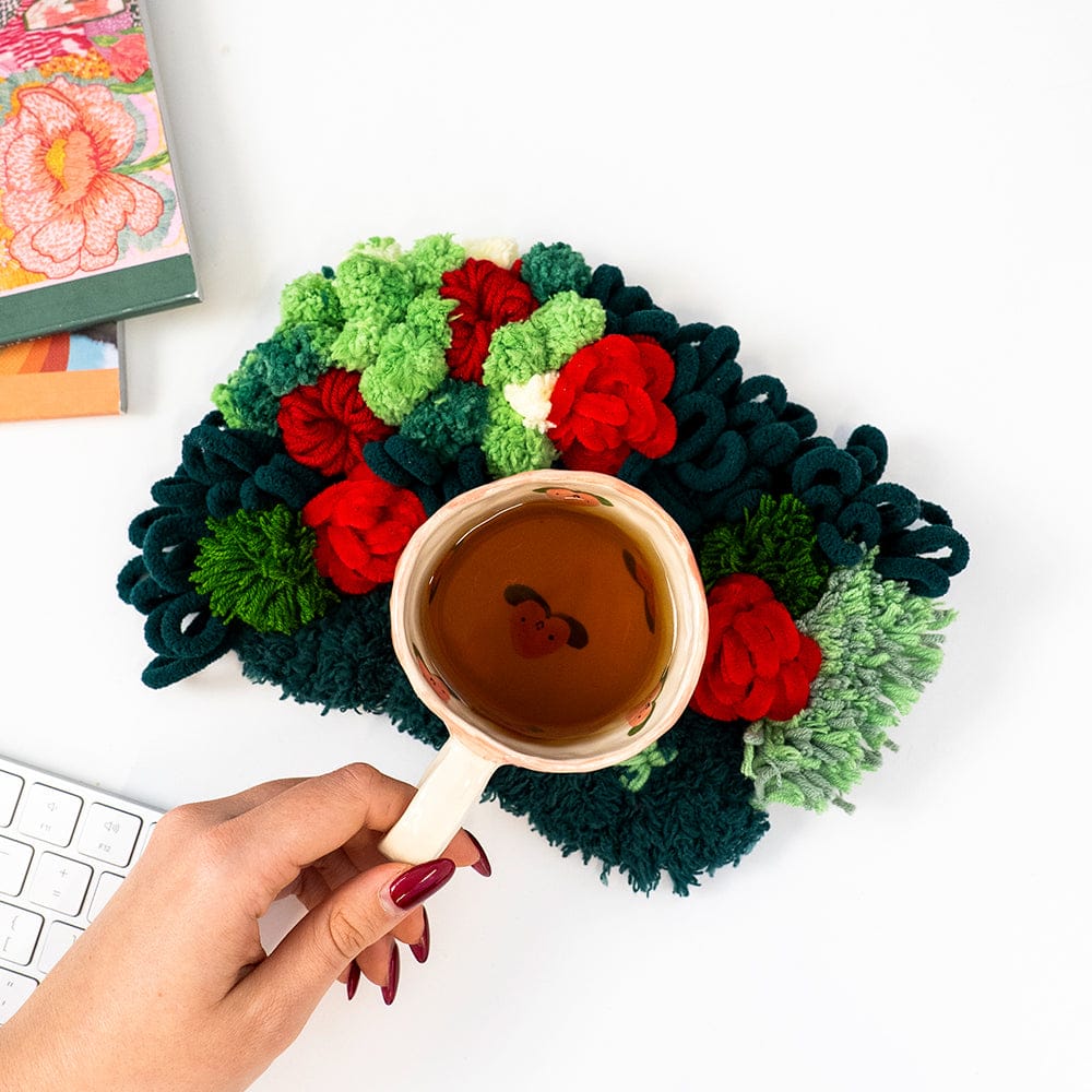 Craft Club ROSE BUSH- Moss Coaster Kit