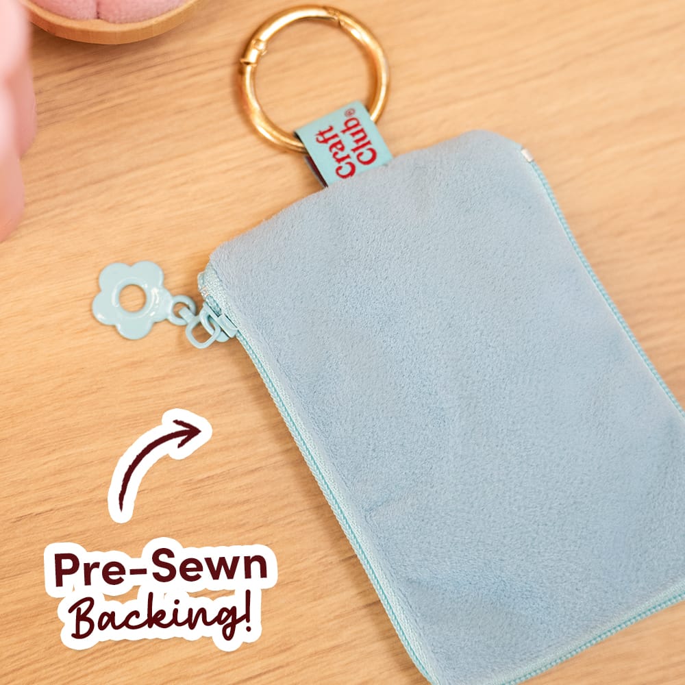 Craft Club BEGINNER BLOOMS - Needlepoint Taster Pouch Kit